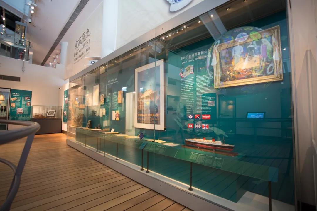 香港海事博物館靠墻大通柜 香港海事博物館靠墻大通柜